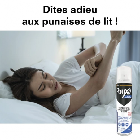 Pouxit Environnement Aérosol Anti-Poux & Anti-Punaises de lit – Paramarket.com