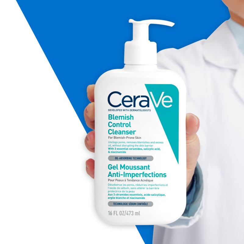 CeraVe Gel moussant anti-imperfections Visage et Corps - Paramarket.com