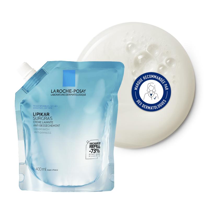 La Roche-Posay Lipikar Surgras Crème lavante Eco-Recharge – Paramarket.com
