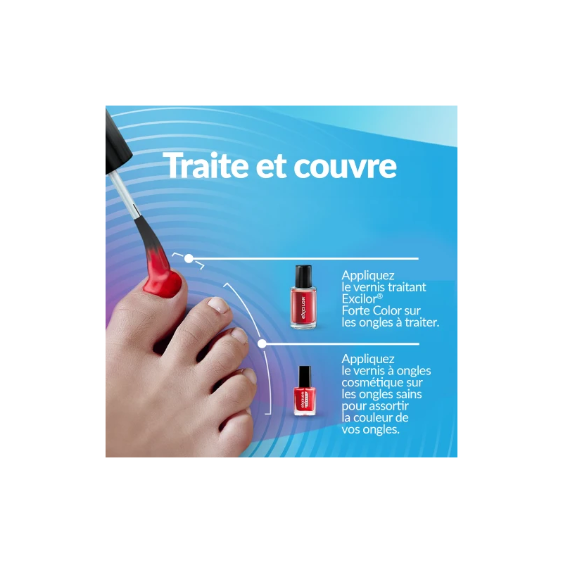 Excilor Forte Traitement Color Rouge – Paramarket.com