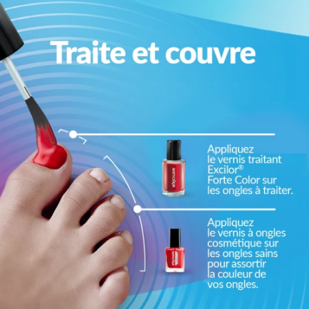 Excilor Forte Traitement Color Rouge – Paramarket.com