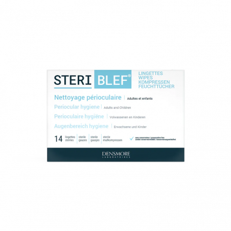 Densmore Steriblef Lingettes Nettoyage perioculaire – Paramarket.com Densmore Steriblef Lingettes Nettoyage perioculaire – Paramarket.com