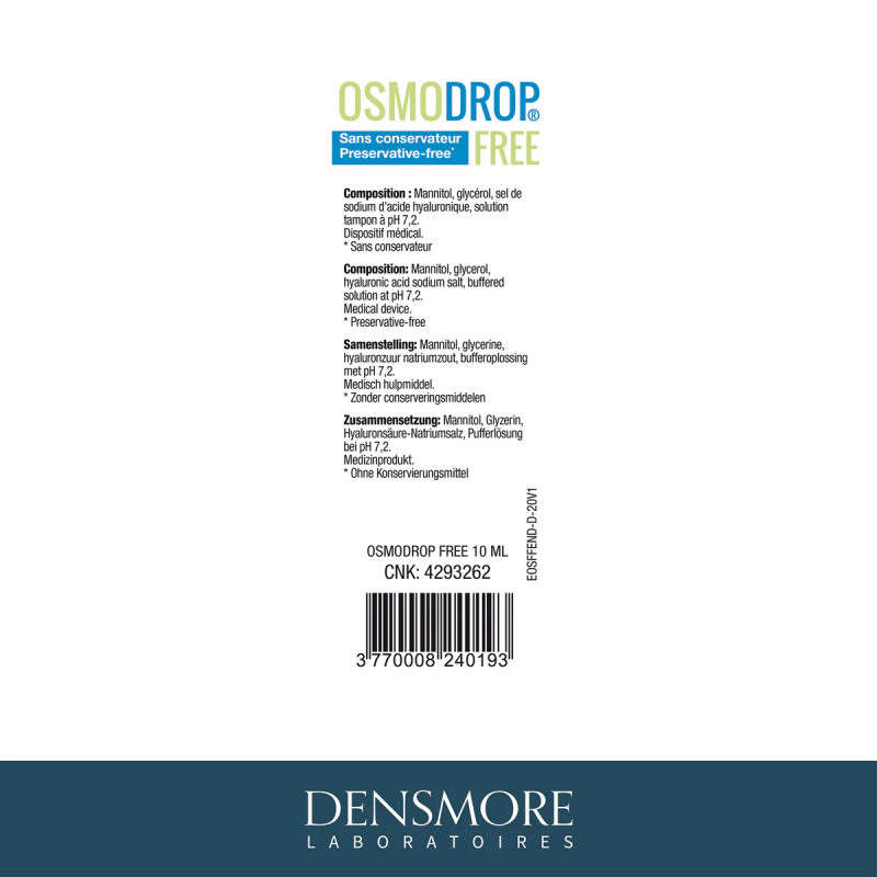 Densmore Osmodrop Free Solution ophtalmologique – Paramarket.com