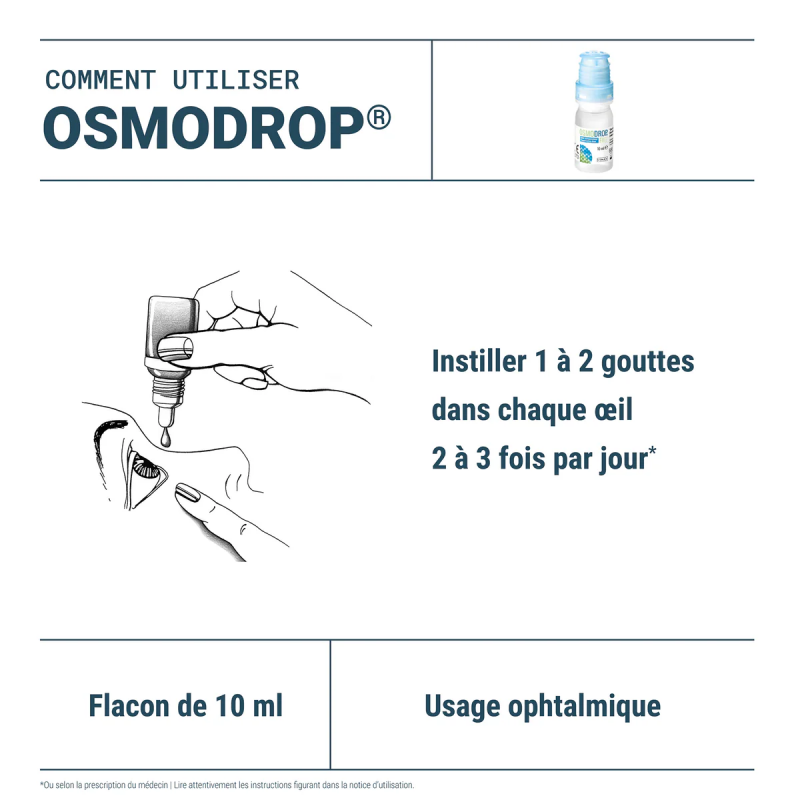 Densmore Osmodrop Free Solution ophtalmologique – Paramarket.com