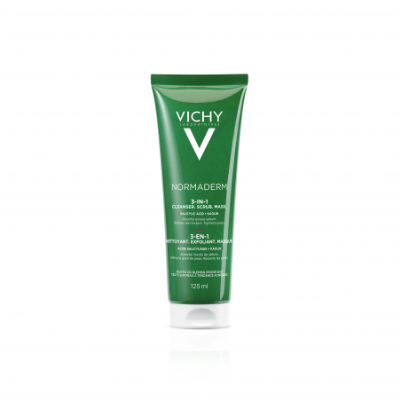 Vichy Normaderm 3 en 1 Nettoyant Exfoliant Masque - Paramarket.com
