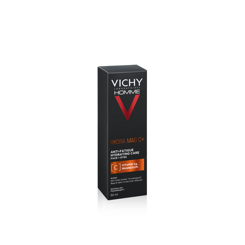 Vichy Homme HydraMag C + Soin hydratant anti-fatigue - Paramarket.com