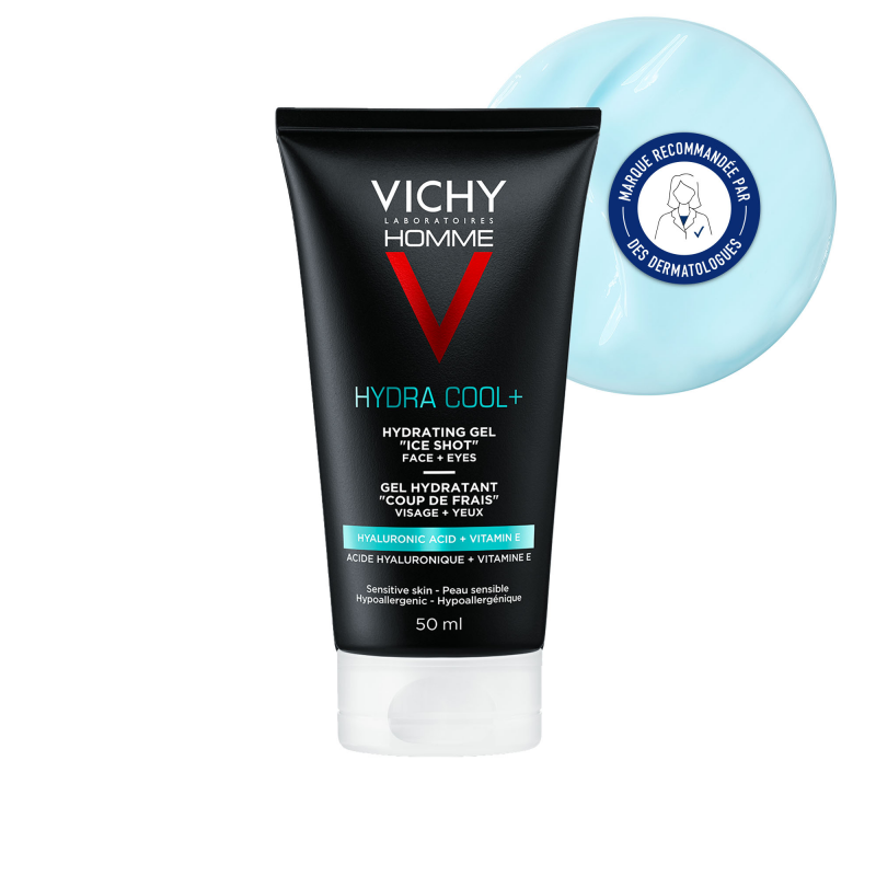 Vichy Homme Hydra Cool + Gel Hydratant - Paramarket.com