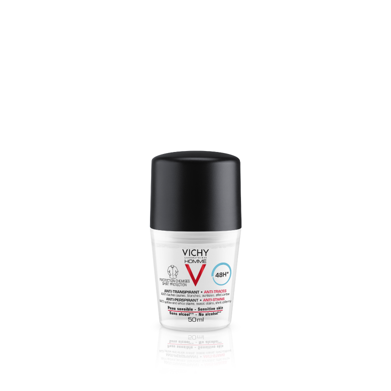 Vichy Homme Déodorant 48H anti-transpirant Roll-On – Paramarket.com