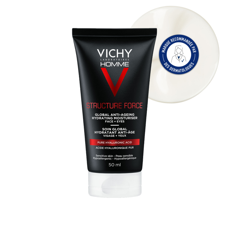 Vichy Homme Structure Force Soin global hydratant anti-âge – Paramarket.com