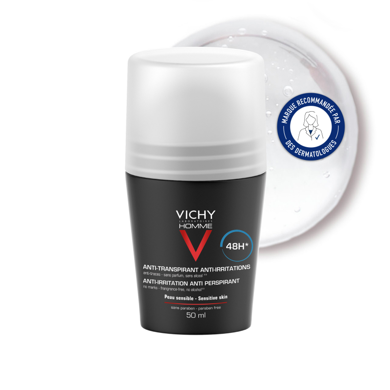 Vichy Homme Déodorant Peaux Sensibles – Paramarket.com