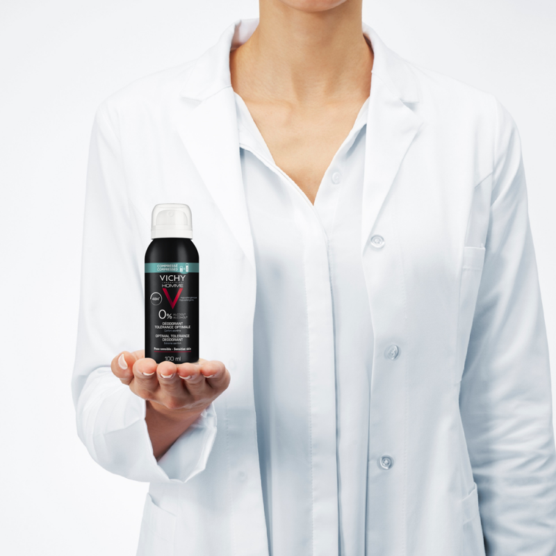 Vichy Homme Deodorant Tolérance Optimale Format Compressé – Paramarket.com