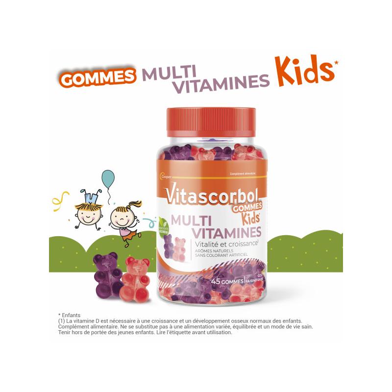 Vitascorbol Gommes Multi Kids - Paramarket.com