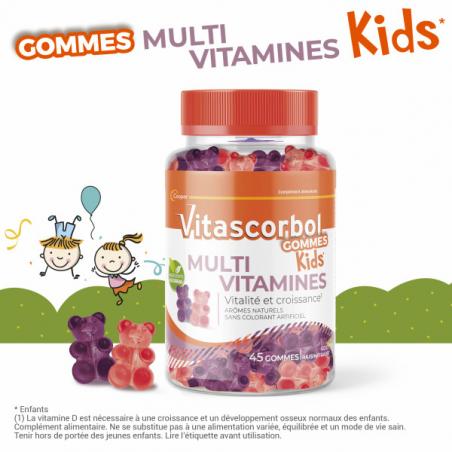 Vitascorbol Gommes Multi Kids - Paramarket.com