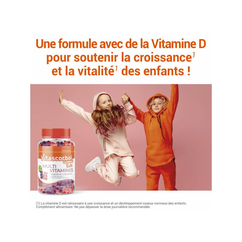 Vitascorbol Gommes Multi Kids - Paramarket.com