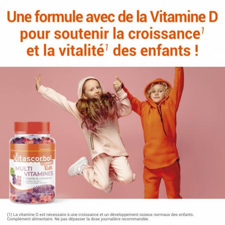 Vitascorbol Gommes Multi Kids - Paramarket.com