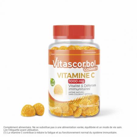 Vitascorbol Gommes Vitamine C 1000mg - Paramarket.com