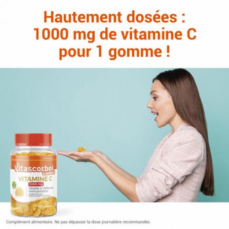 Vitascorbol Gommes Vitamine C 1000mg - Paramarket.com