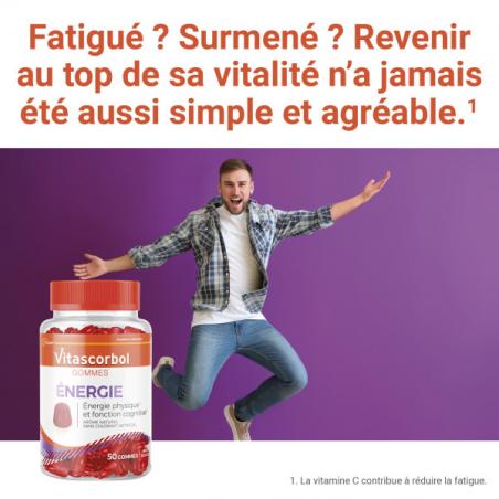 Vitascorbol Gommes Énergie - Paramarket.com