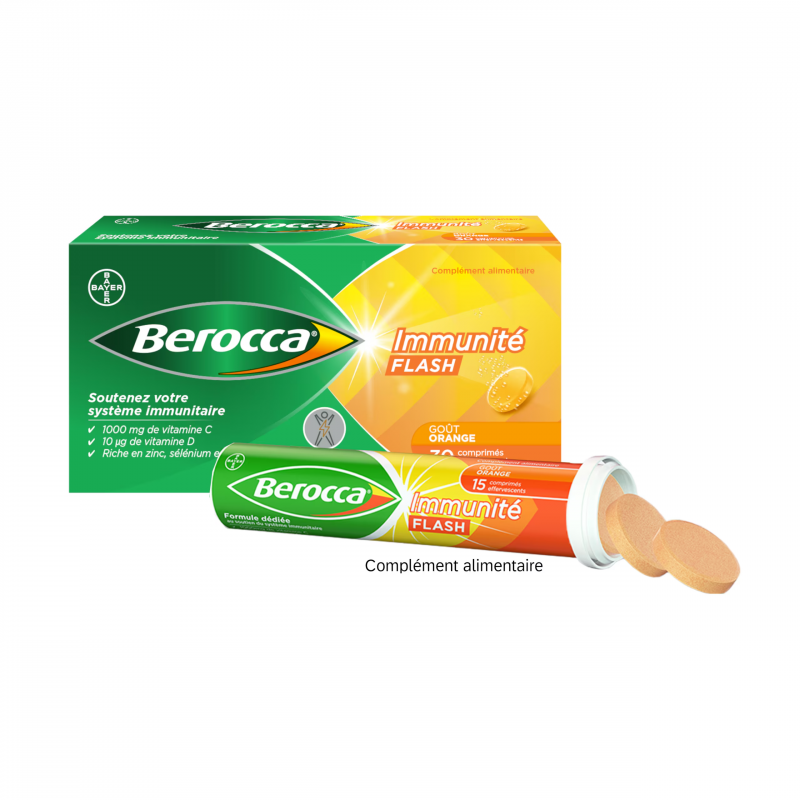 Berocca Immunite Flash comprimés effervescents – Paramarket.com