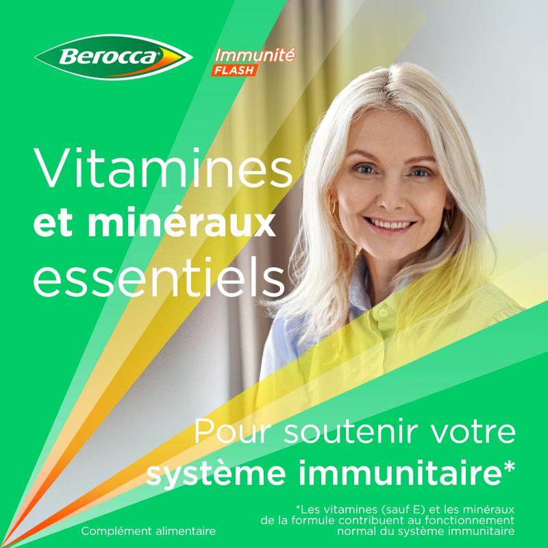 Berocca Immunite Flash comprimés effervescents – Paramarket.com