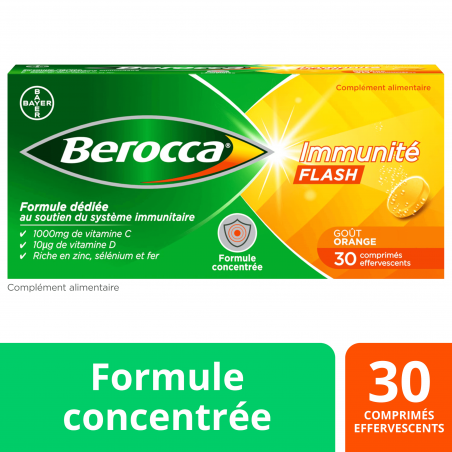 Berocca Immunite Flash comprimés effervescents – Paramarket.com Berocca Immunite Flash comprimés effervescents – Paramarket.com