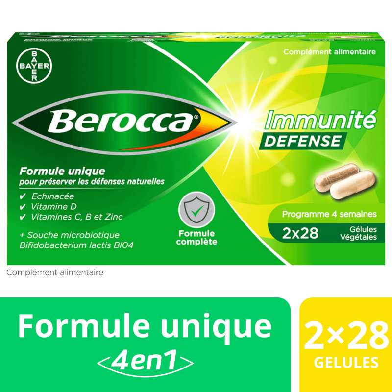 Berocca Immunite Défense gélules – Paramarket.com