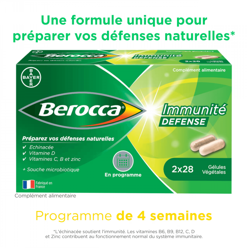 Berocca Immunite Défense gélules – Paramarket.com