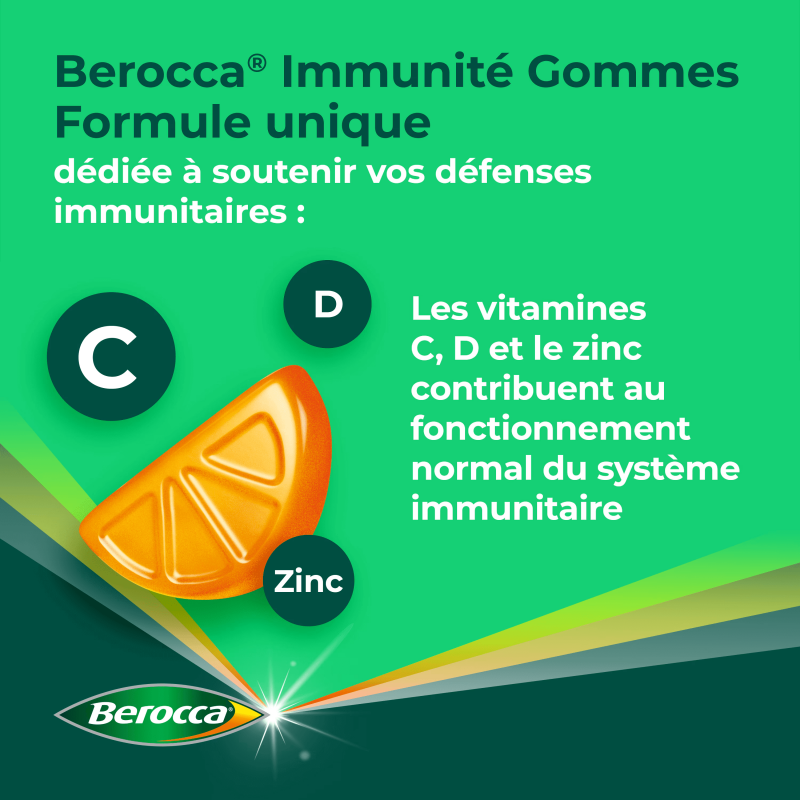 Berocca Immunité Gommes – Paramarket.com