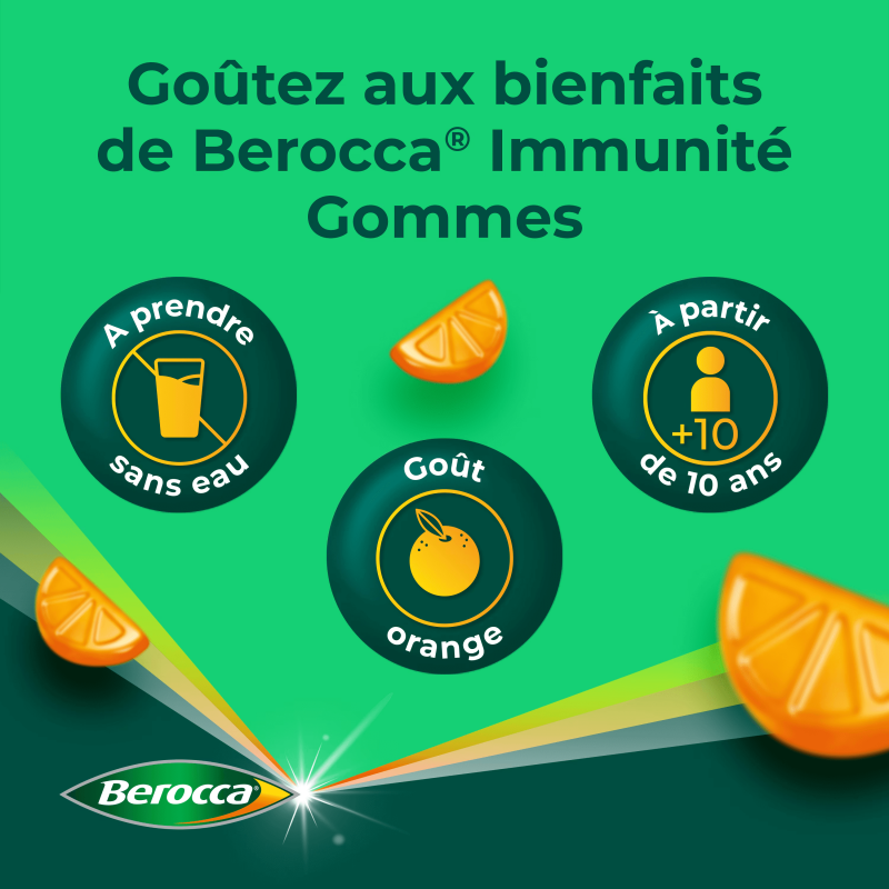 Berocca Immunité Gommes – Paramarket.com