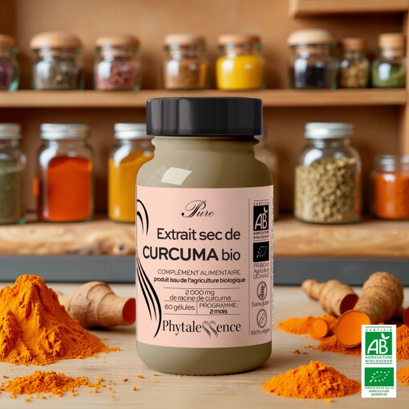 Phytalessence Pure Extrait Sec Curcuma Bio - Paramarket.com