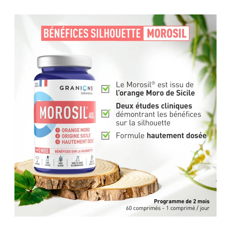 Granions Morosil 400mg Comprimés - Paramarket.com