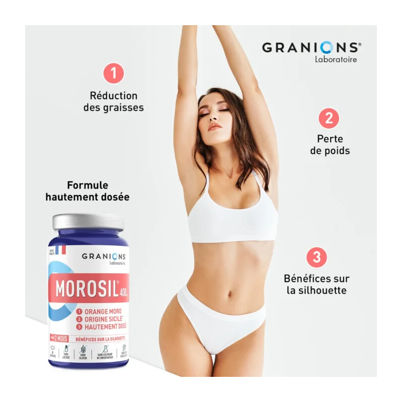 Granions Morosil 400mg Comprimés - Paramarket.com
