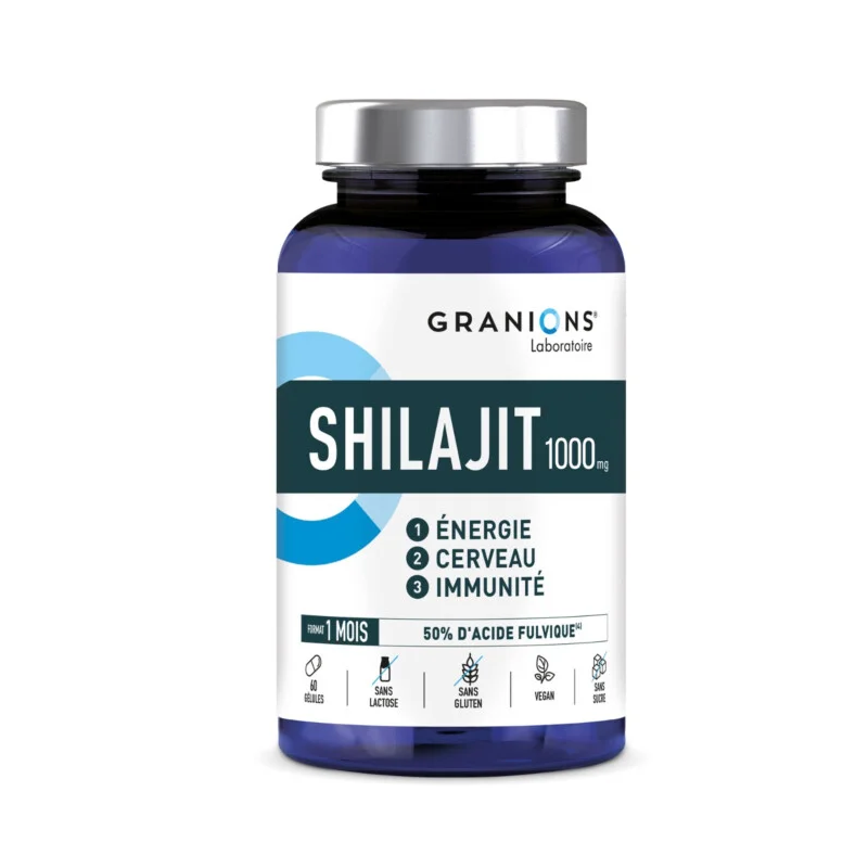 Granions Shilajit 1000mg Gélules - Paramarket.com