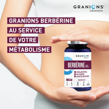Granions Berberine 380mg Gélules - Paramarket.com