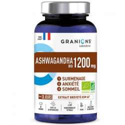 Granions Ashwagandha Bio 1200mg Comprimés – Paramarket.com