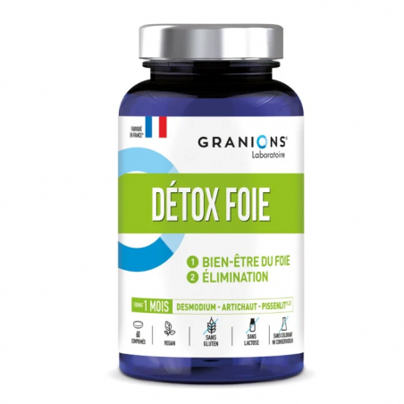 Granions Detox Foie 1000mg Comprimés – Paramarket.com