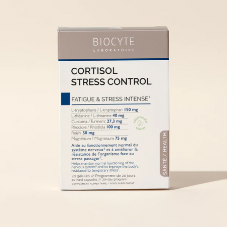 Biocyte Cortisol Stress Control Gélules – Paramarket.com