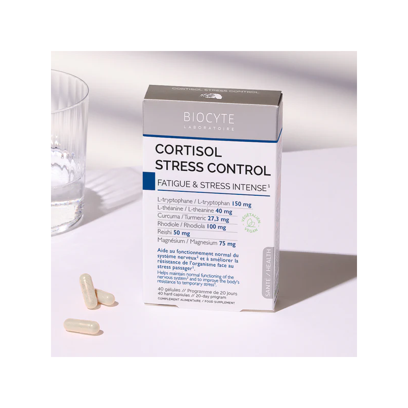 Biocyte Cortisol Stress Control Gélules – Paramarket.com
