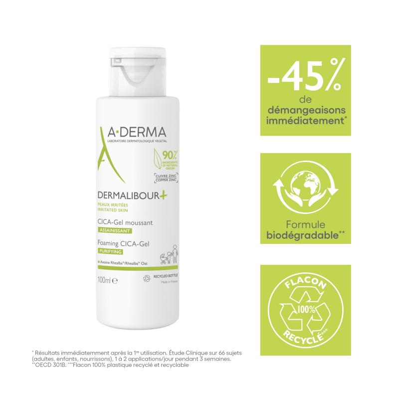 Aderma Dermalibour + Cica Gel Moussant – Paramarket.com