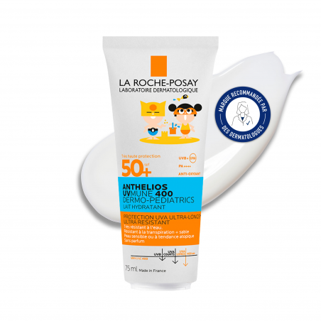 Lait Solaire Enfants Peaux Sensibles Visage & Corps Sans Parfum SPF50+ - Paramarket.com
