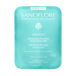 Sanoflore Déodorant Mentha 48h Roll-on Recharge - Paramarket.com