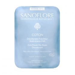 Sanoflore Déodorant Coton 24h Roll-On Recharge - Paramarket.com