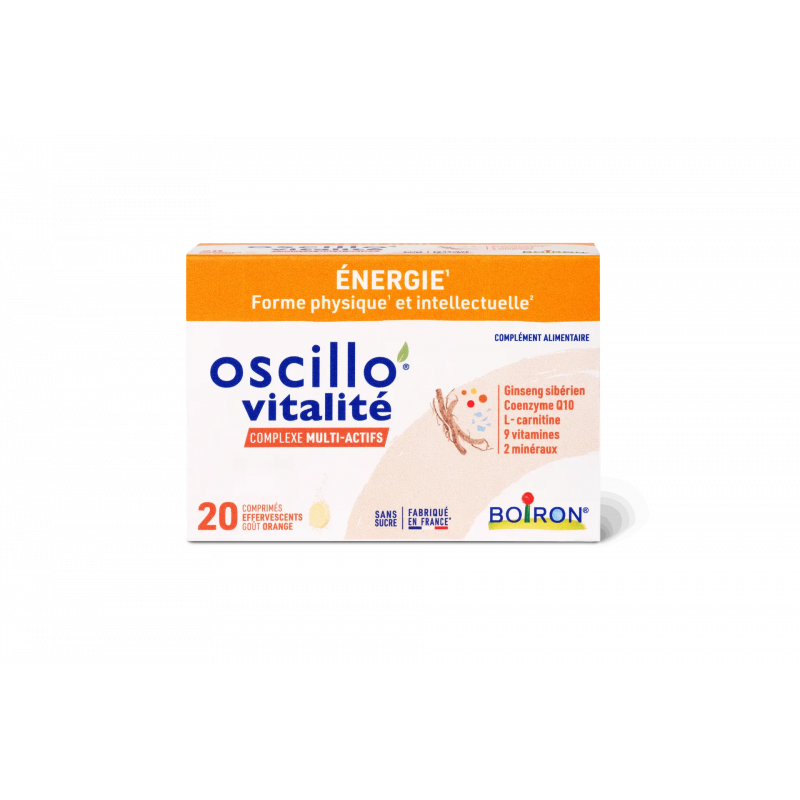 OSCILLO’ Vitalité Adulte Comprimés Effervescents - Paramarket.com