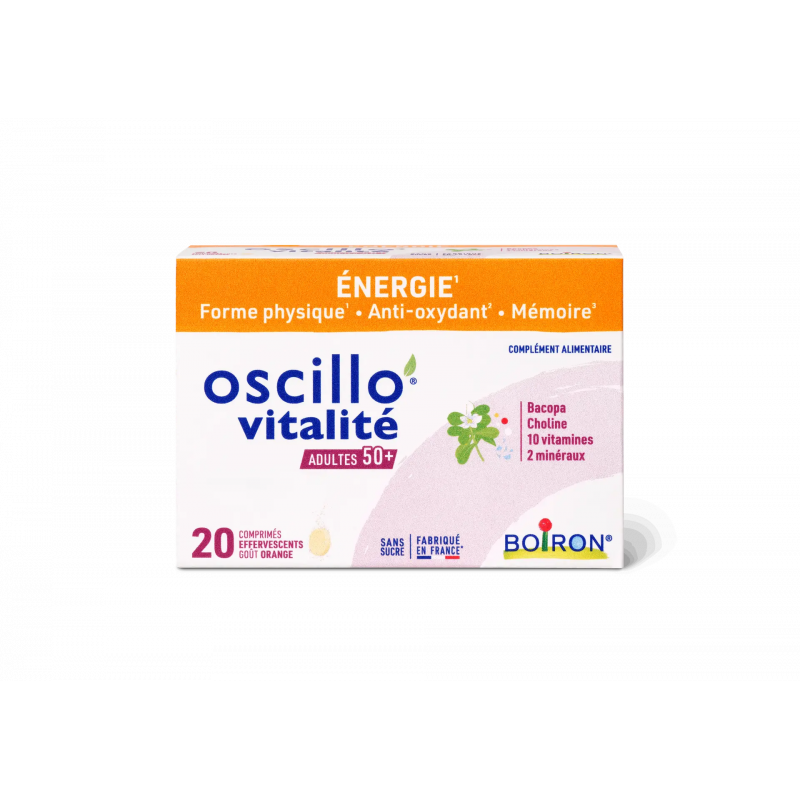 OSCILLO’ Vitalité 50+ Comprimés Effervescents - Paramarket.com