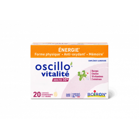 OSCILLO’ Vitalité 50+ Comprimés Effervescents - Paramarket.com