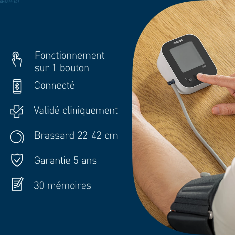Omron Tensiometre Bras M2+ Connect – Paramarket.com