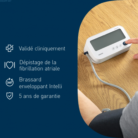 Omron Tensiometre Bras M3 Comfort AFib – Paramarket.com