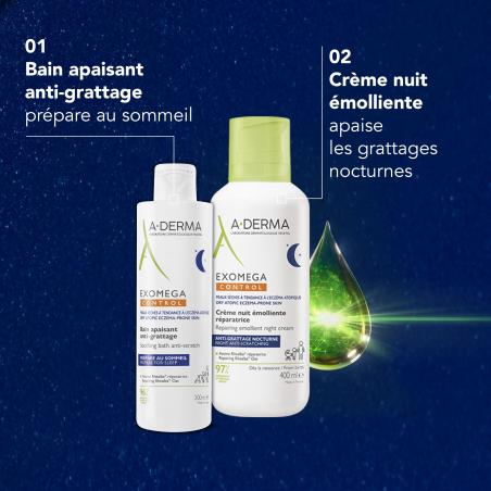 A-Derma Exomega Crème nuit émolliente réparatrice - Paramarket.com