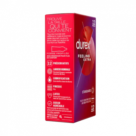 Durex Preservatifs Sensation Feeling Extra - Paramarket.com