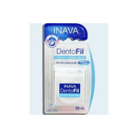 Fil Dentaire Dentofil White Expanding Anti-Plaque des laboratoires Inava